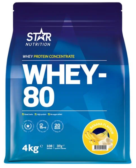 Whey-80 Myseprotein Banana