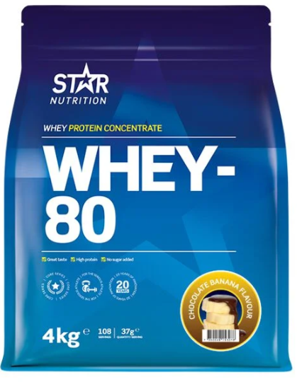 Whey-80 Myseprotein Chocholate Banana